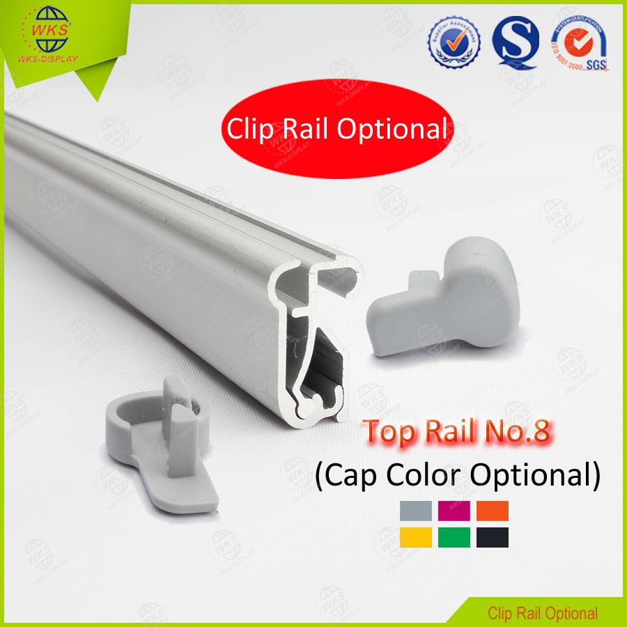 Top Rail 8 For Roll Up
