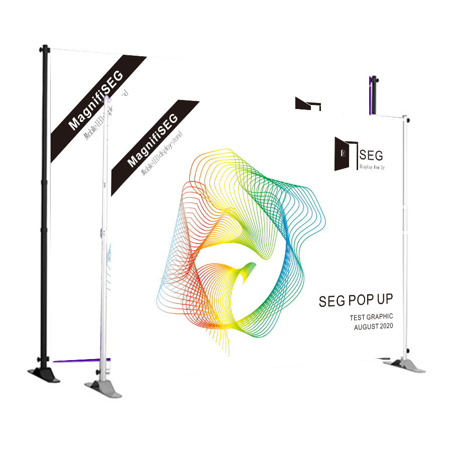 New Adjustable Banner Stand